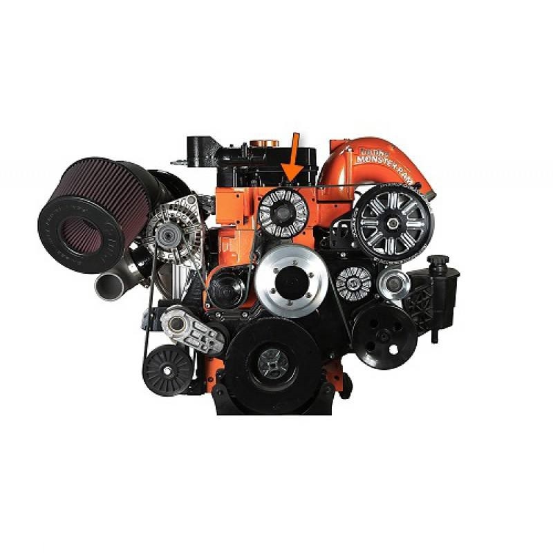 Cummins pulley top