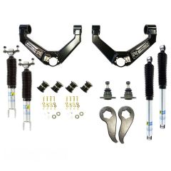 kryptonite kr11stage3bil stage 3 leveling kit with bilstein shocks for most 11-19 chevy / gmc 