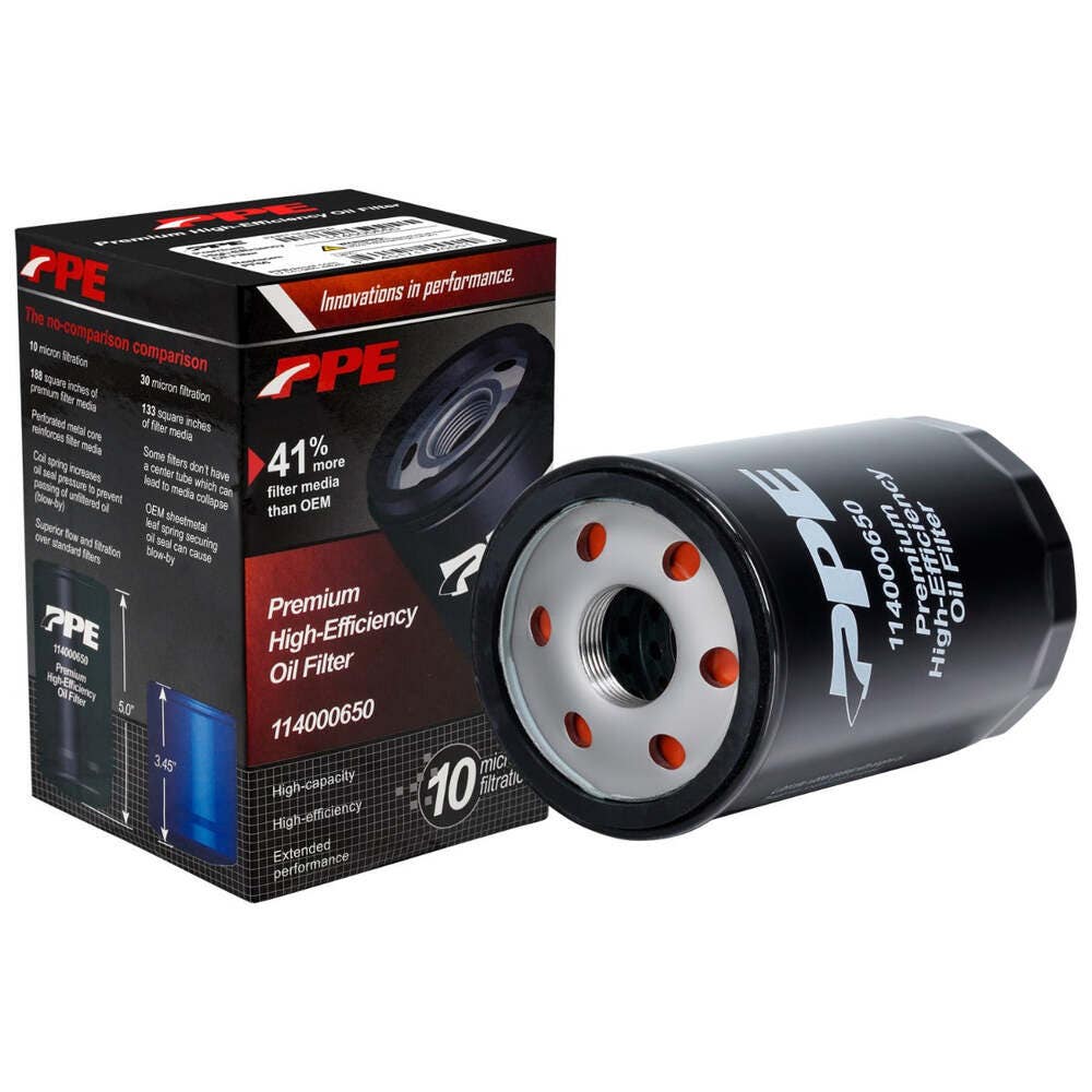 PPE Premium High-Efficiency Oil Filter 2019-2021+ GM